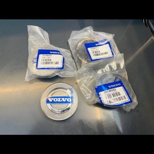 Volvo 64mm wheel caps, set of 4, like new