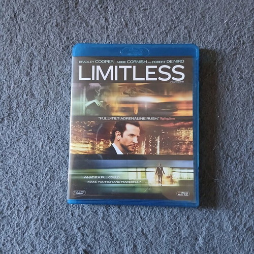 Limitless Blu-Ray movie used with Greek subtitles, adventure sci-fi