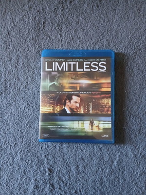 Limitless Blu-Ray movie used with Greek subtitles, adventure sci-fi