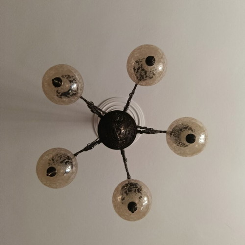 Six-Light Ceiling Lamp like new