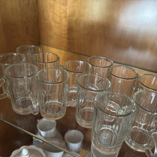 Glasses for raki tsipouro shot espresso set of 12 new