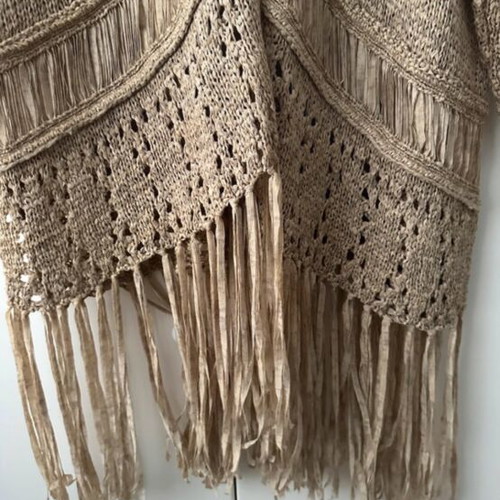 Zara knitted cardigan like new, beige, size M