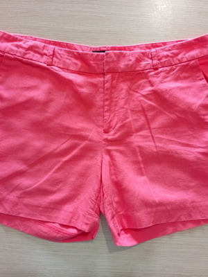 Banana Republic women's linen and cotton shorts like new, size S, pink peach