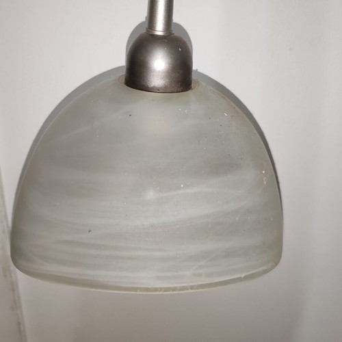 Ceiling light like new, glass
