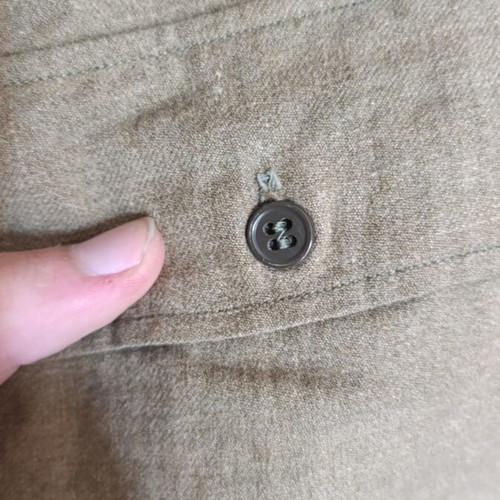 American Wool Shirt 1943 World War II Like New