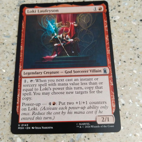 Magic the Gathering Loki Laufeyson card