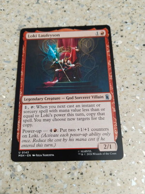 Magic the Gathering Loki Laufeyson card