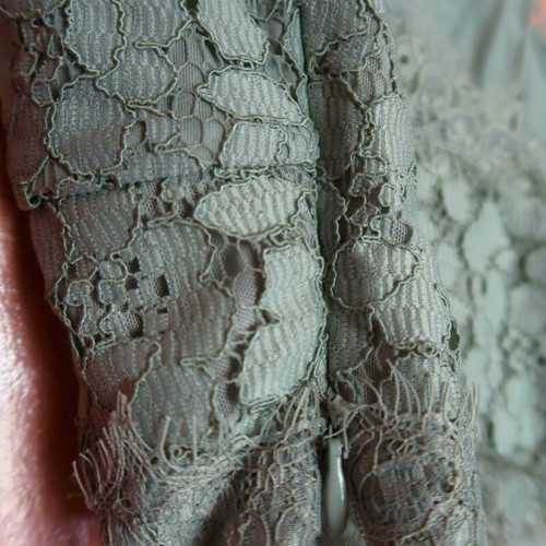 Lace top H&M mint color size Medium like new