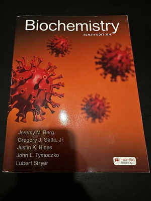 Biochemistry 10th Edition new, Jeremy M. Berg 2023