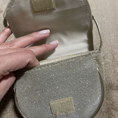 Monsoon Angels kids crossbody bag like new with gold glitter