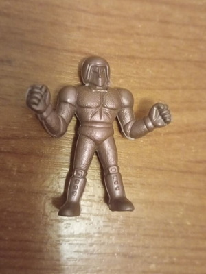 Purple alien figure used