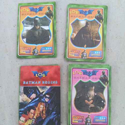 Batman Begins 2006 cards used