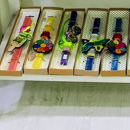 Handmade candles new with various designs