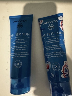 Apivita After Sun gel-cream set, sealed, 100ml each