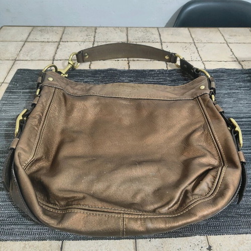 Coach Zoe shoulder bag and KEM leather backpack used