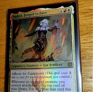 Magic the Gathering: Nahiri, Forged in Fury (Foil) MOM Aftermath.