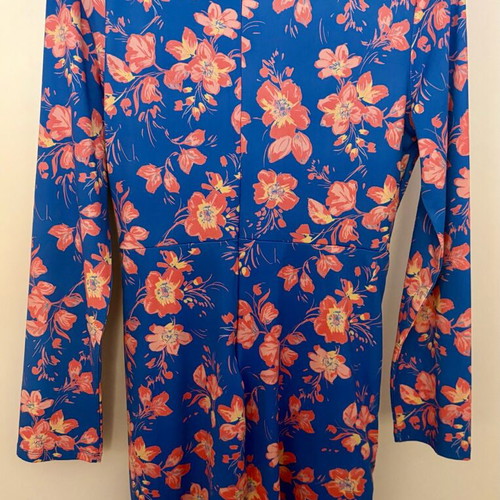 Ralph Lauren dress new, size M/L, blue and yellow