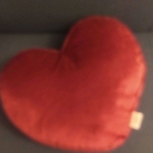 Palamaiki heart pillow velvet like new