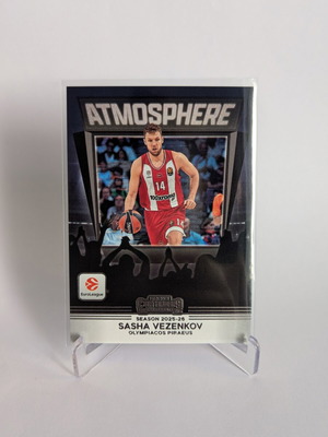 Sasha Vazenkov Atmosphere insert Contenders Euroleague 2025-26 καινούργιο