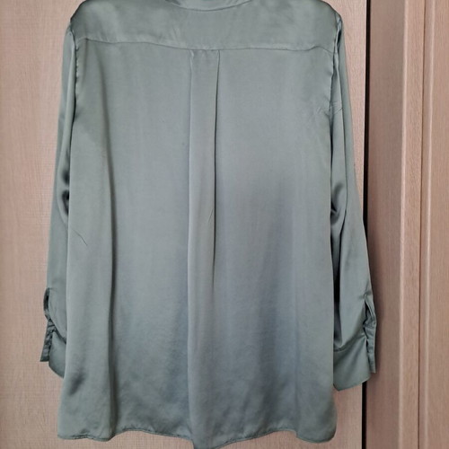 Taifun mint sateen shirt, XL