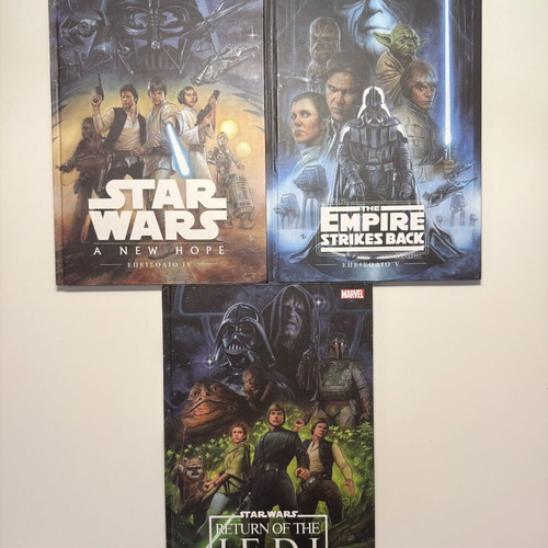 Star Wars comic books, hardcover