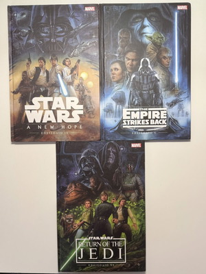 Star Wars comic books, hardcover