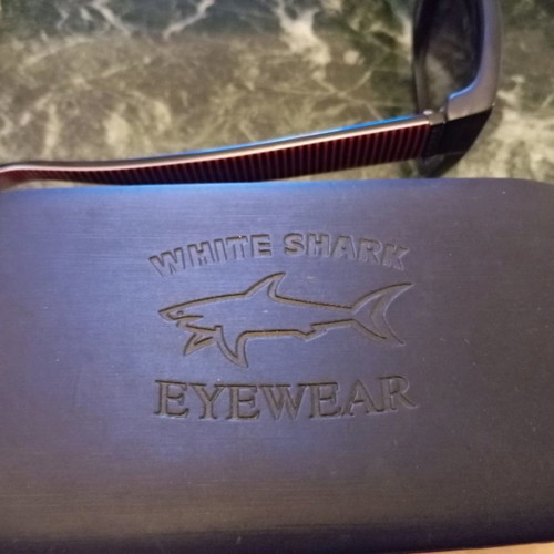 White Shark sunglasses used with case