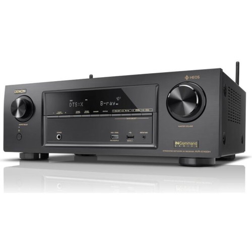 Denon AVR-X1400H IN-Command 7.2-channel home theater receiver new
