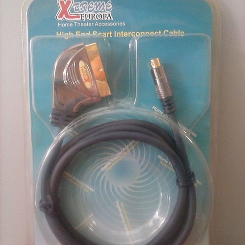 Scart male to S-Video male cable (1.5m)