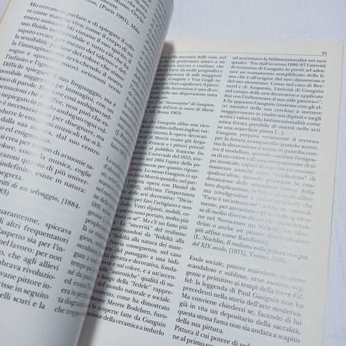 Gauguin L Unita book like new, foreign language Italian