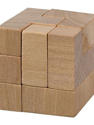 Wooden puzzle Cube new