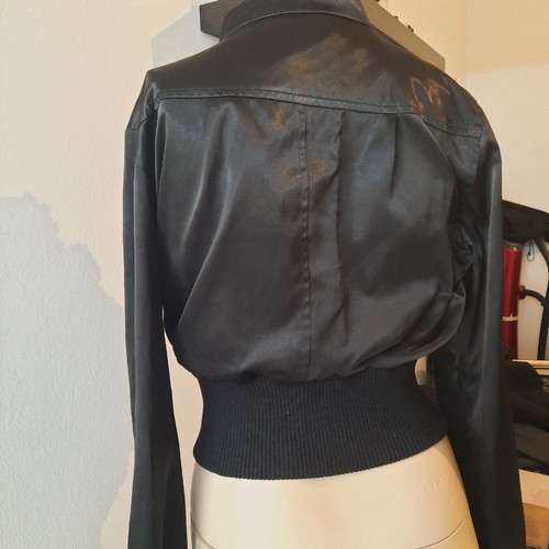 Black cardigan used, size small, V & M