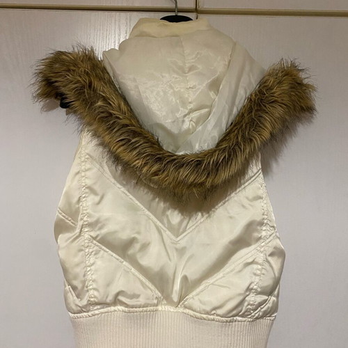XDYE sleeveless jacket used, size L, white