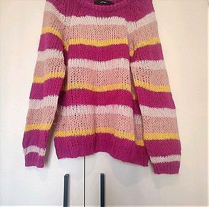 Vero Moda large πολύχρωμο πουλόβερ σε άριστη κατασταση