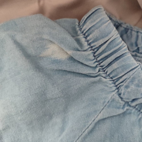 Girl's dress used, size 110 cm, age 4-5 years, slight sleeve discoloration