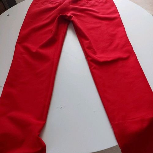 Zara Capri pants used, red, size XS