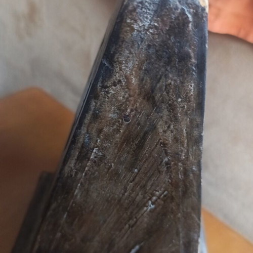 Boho wooden jewelry box used with defects