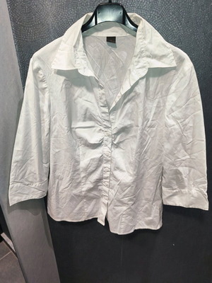 White fitted shirt S.Oliver Selection like new, size M