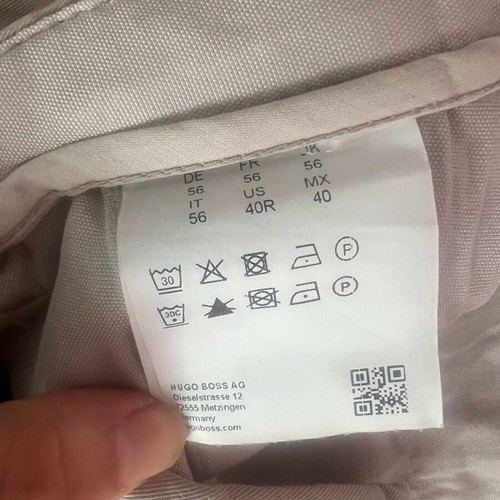 Boss men's beige pants like new
