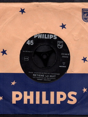 Vinyl 45 RPM Sam' Di Soir Johnny Hallyday used