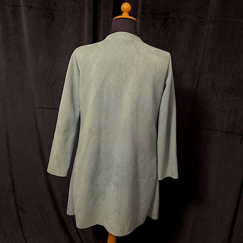 Women's suede jacket mint color size M like new