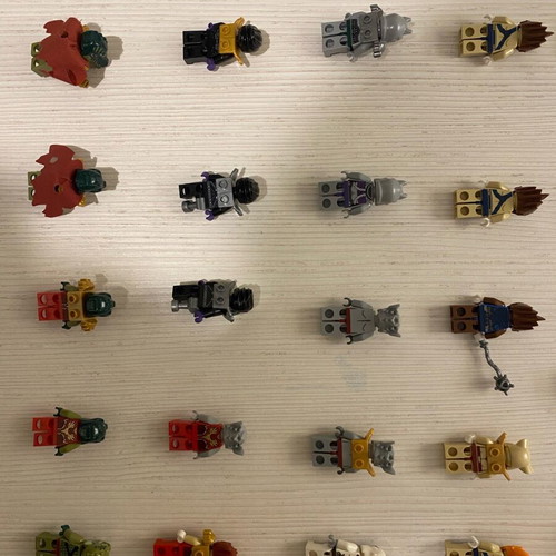 Lego Chima figures used