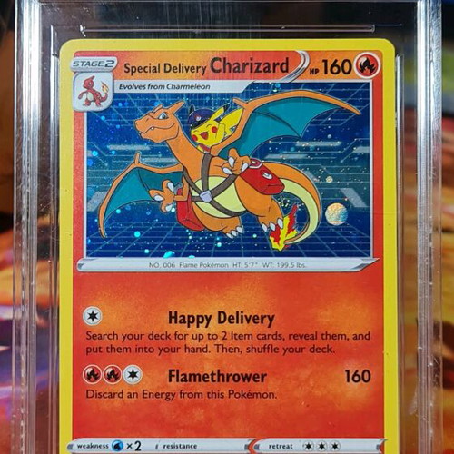 Pokemon Card Special Delivery Charizard Black Star Promo 2022 new