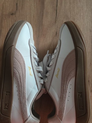 Puma sneakers new, beige and pink, size 38