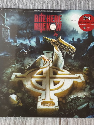 Ghost Rite Here Rite Now O.S.T. 2XLP new Transparent Orange vinyl