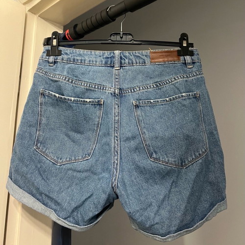 Denim shorts medium like new, light blue