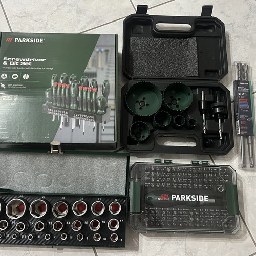 Parkside tools various, new