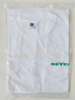 Geyer T-shirt white short sleeve size XL sealed