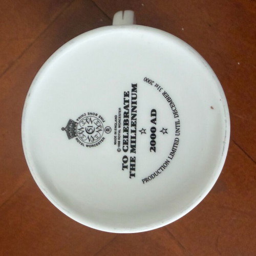 Royal Worcester Millennium 2000 Collectible Mug Like New