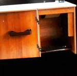Sewing machine workbench used, width 55, depth 46